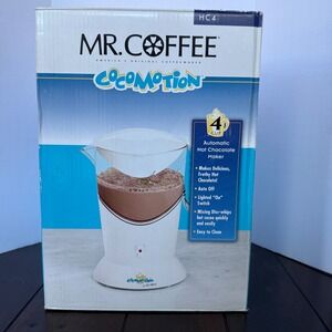 Mr. Coffee Cocomotion Automatic Hot Chocolate Maker 4 Cup White HC4 New